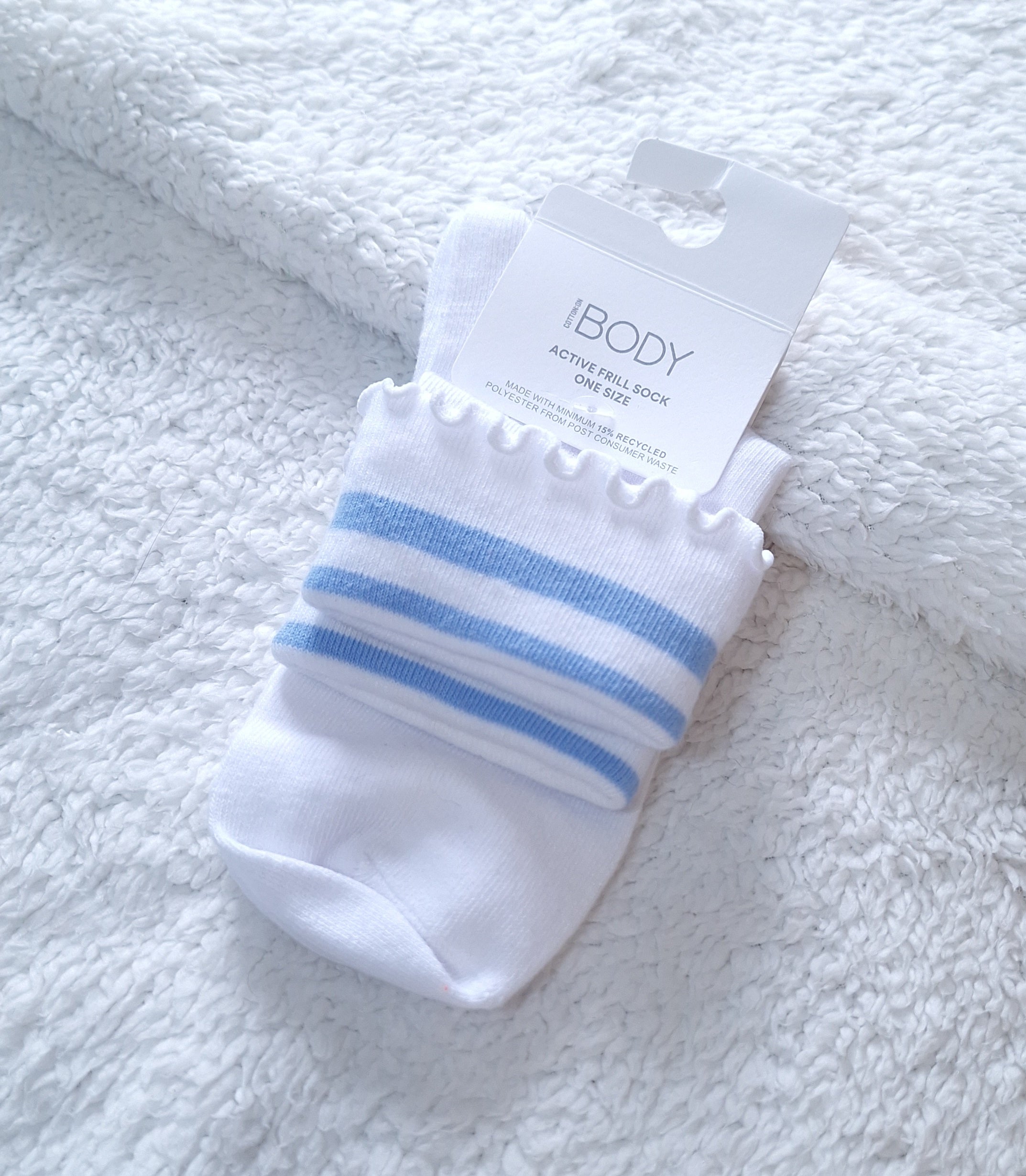 Cotton On Active Folded Frill Sock