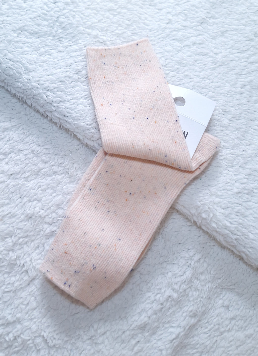 Cotton On - Fine Ribbed Crew Socks