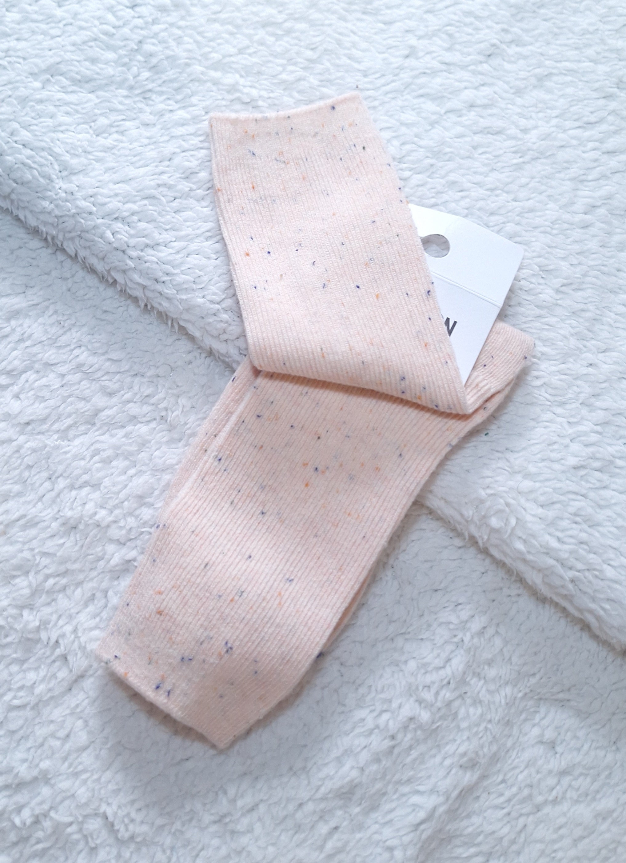 Cotton On - Fine Ribbed Crew Socks