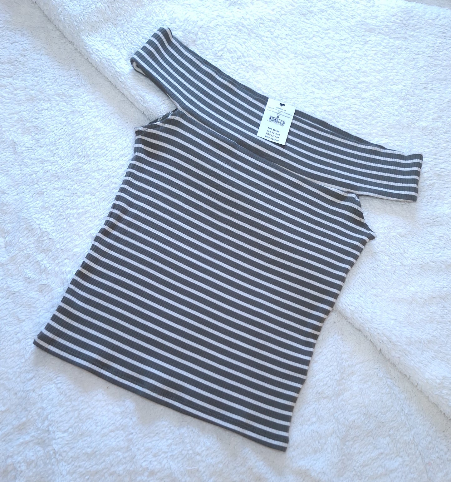 Short Sleeve Top - Margot Off The Shoulder - Cotton On Women