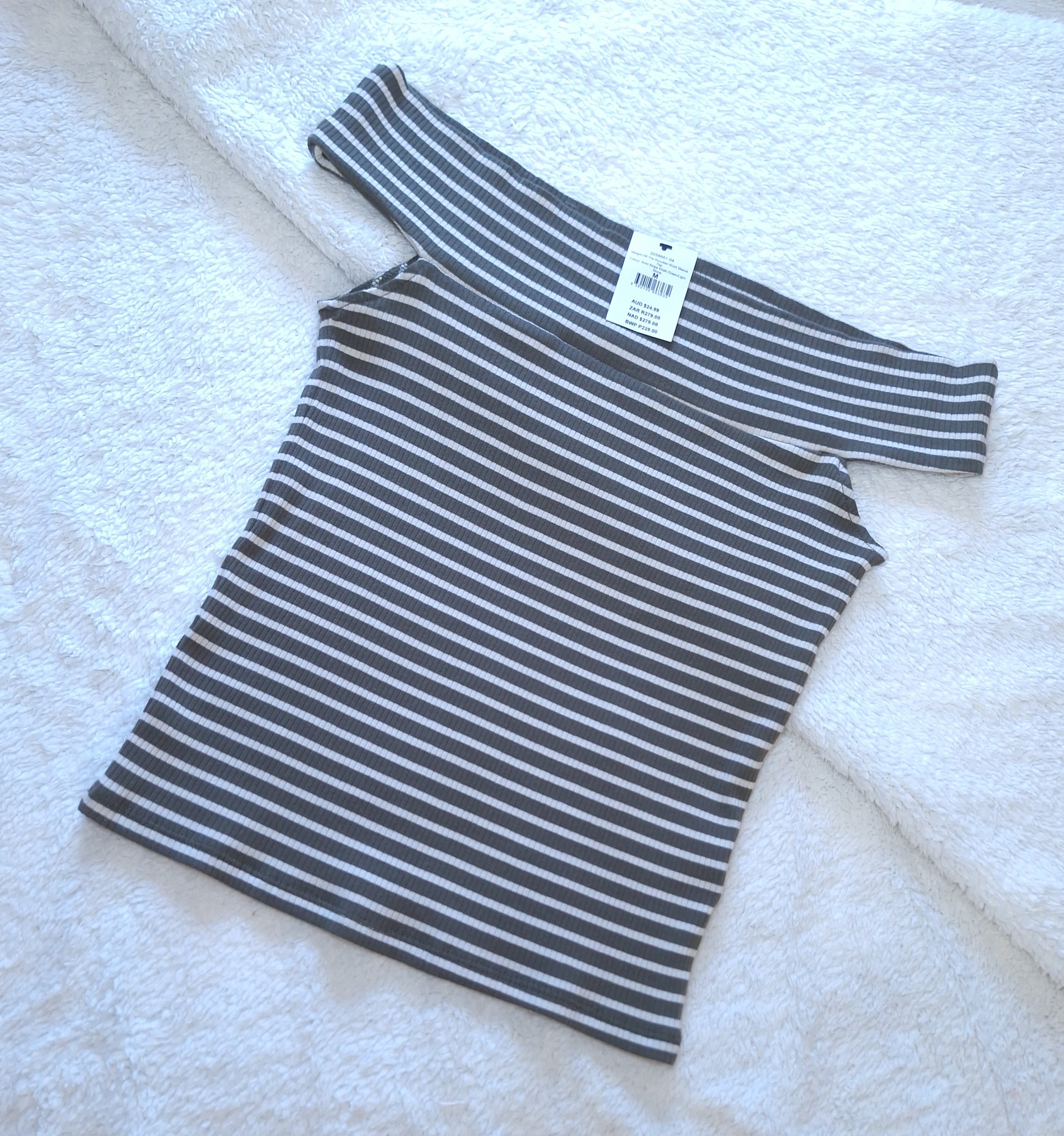 Short Sleeve Top - Margot Off The Shoulder - Cotton On Women