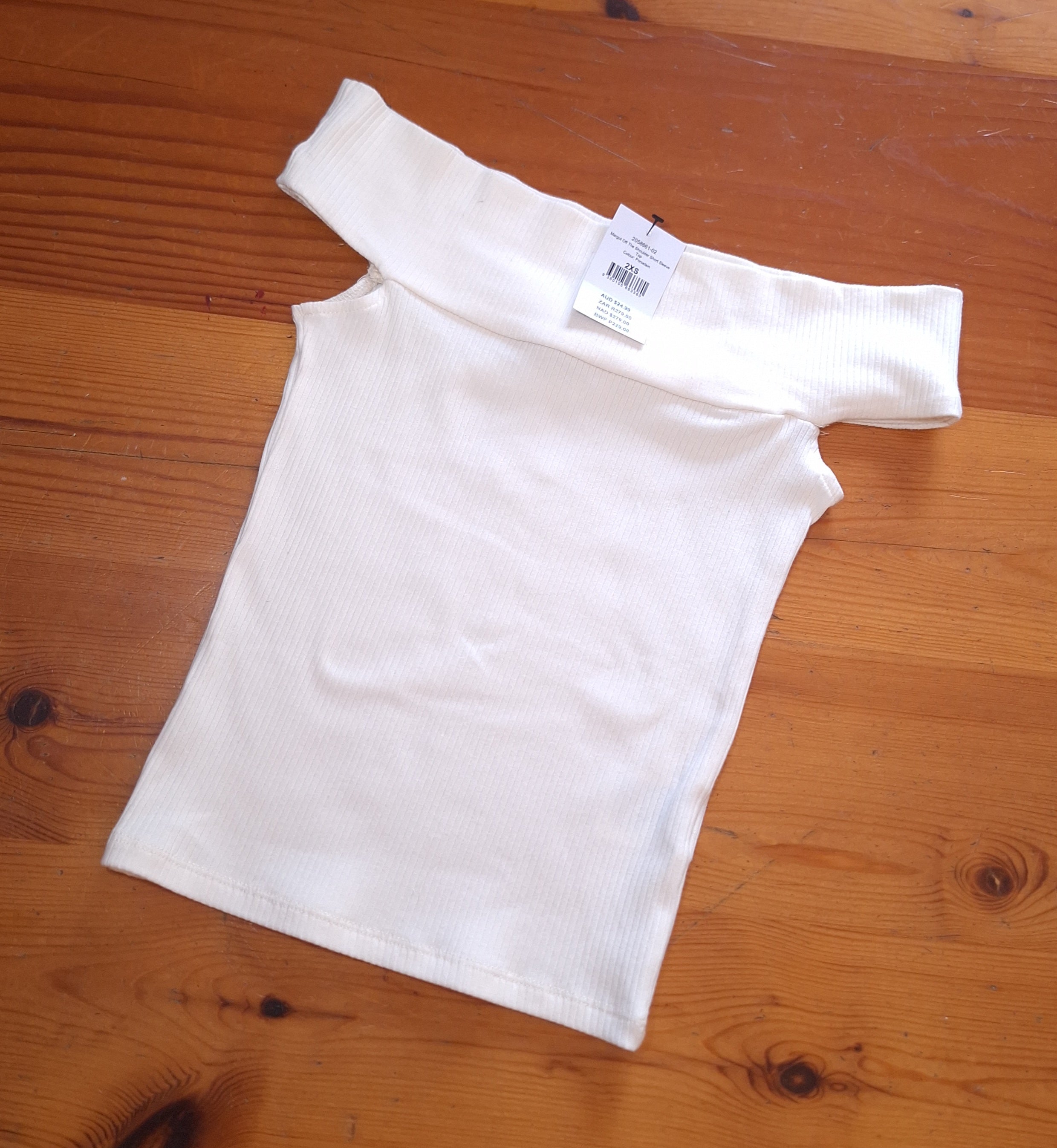 Short Sleeve Top - Margot Off The Shoulder - Cotton On Women