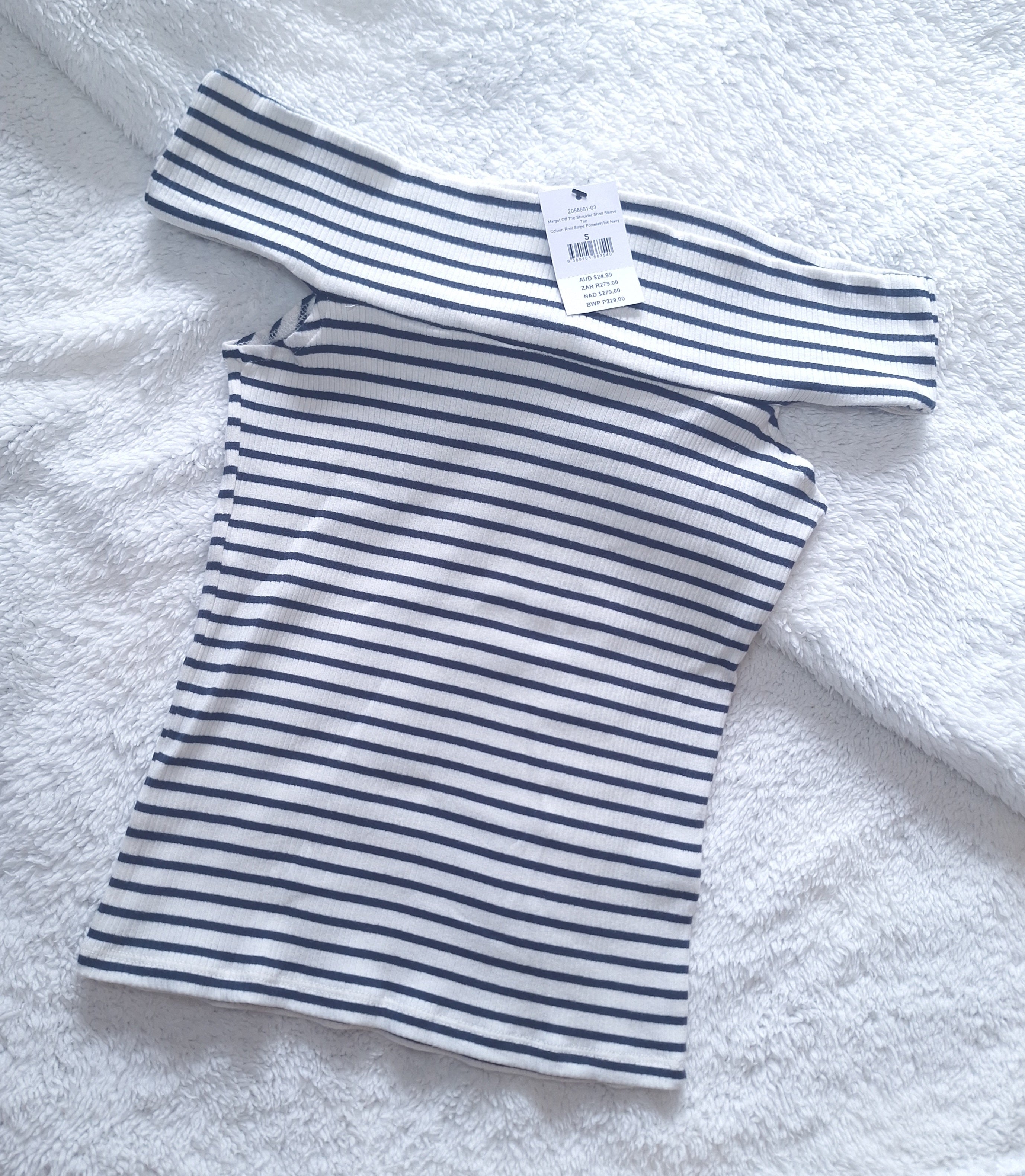 Short Sleeve Top - Margot Off The Shoulder - Cotton On Women