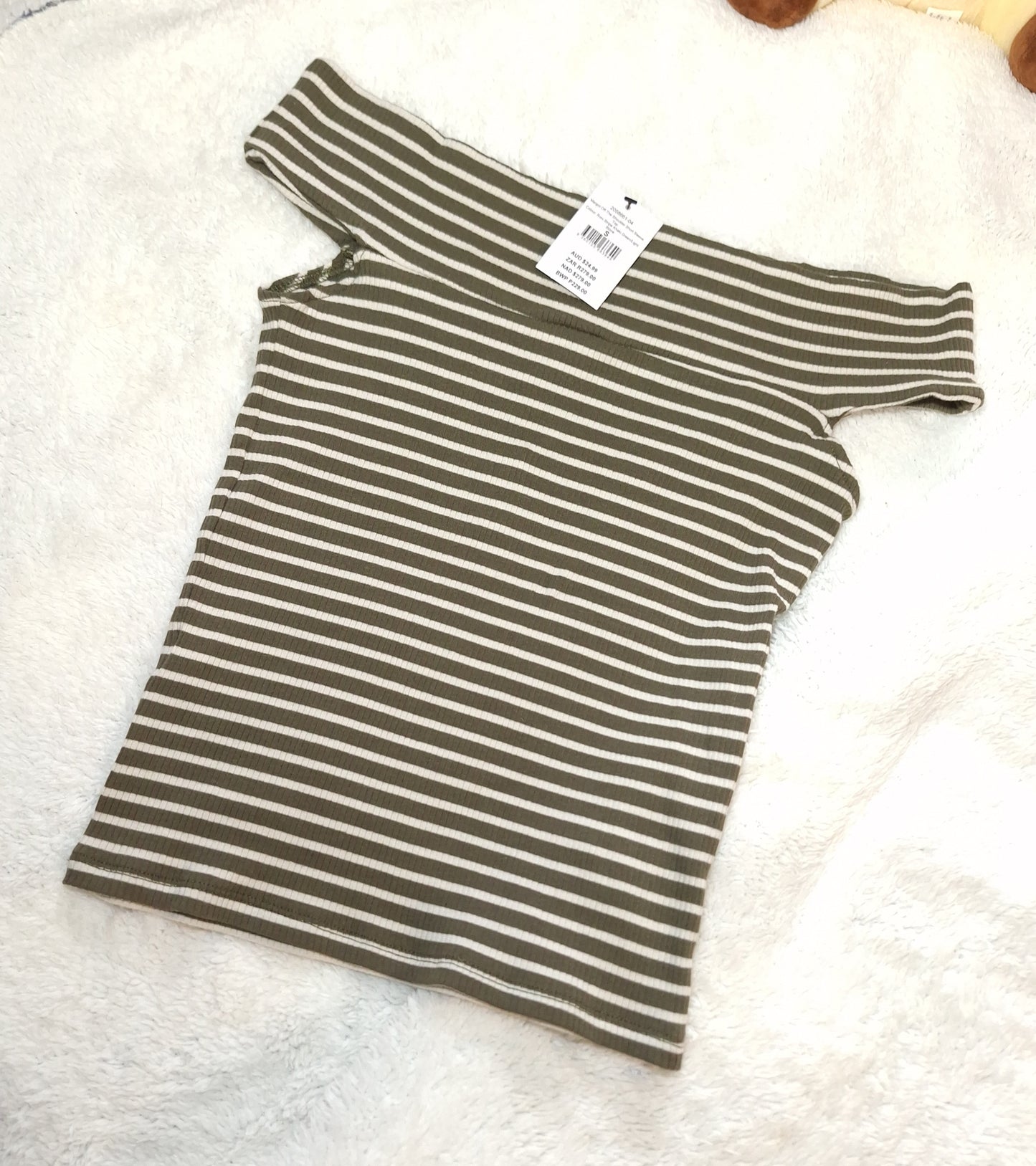 Short Sleeve Top - Margot Off The Shoulder - Cotton On Women