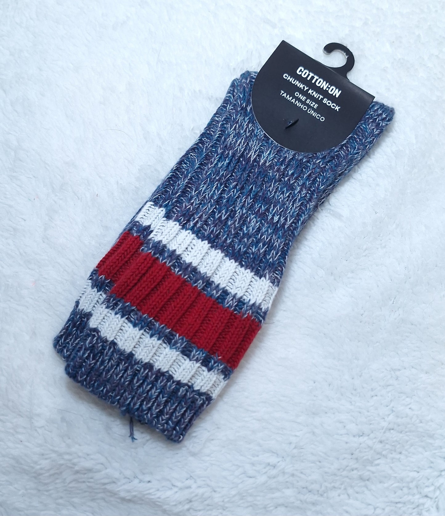 Cotton On Chunky Knit Sok