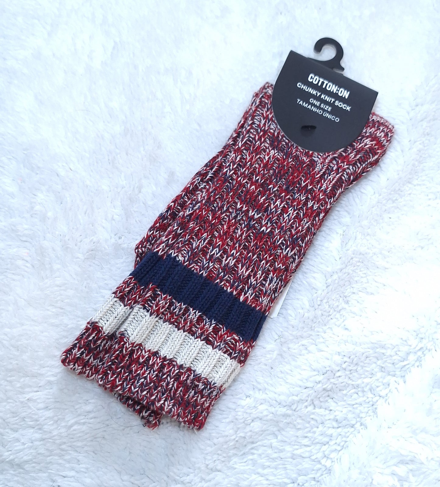 Cotton On Chunky Knit Sok