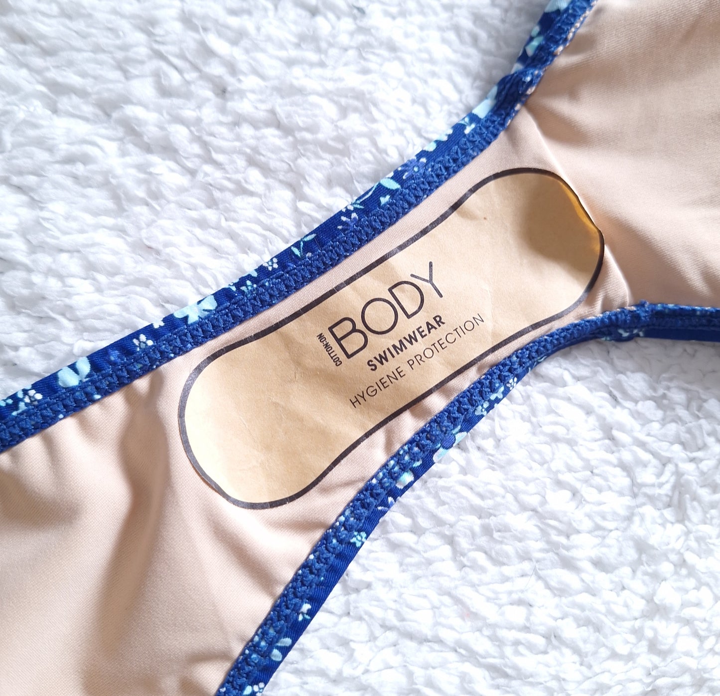 Katoen op vaste das Kant Cheeky Bikini Onderkant Kleur: Phoebe Ditsy