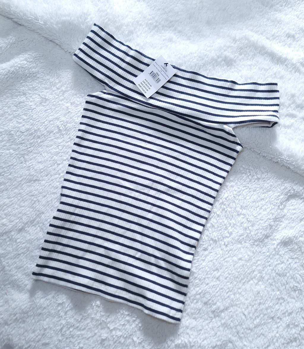 Short Sleeve Top - Margot Off The Shoulder - Cotton On Women