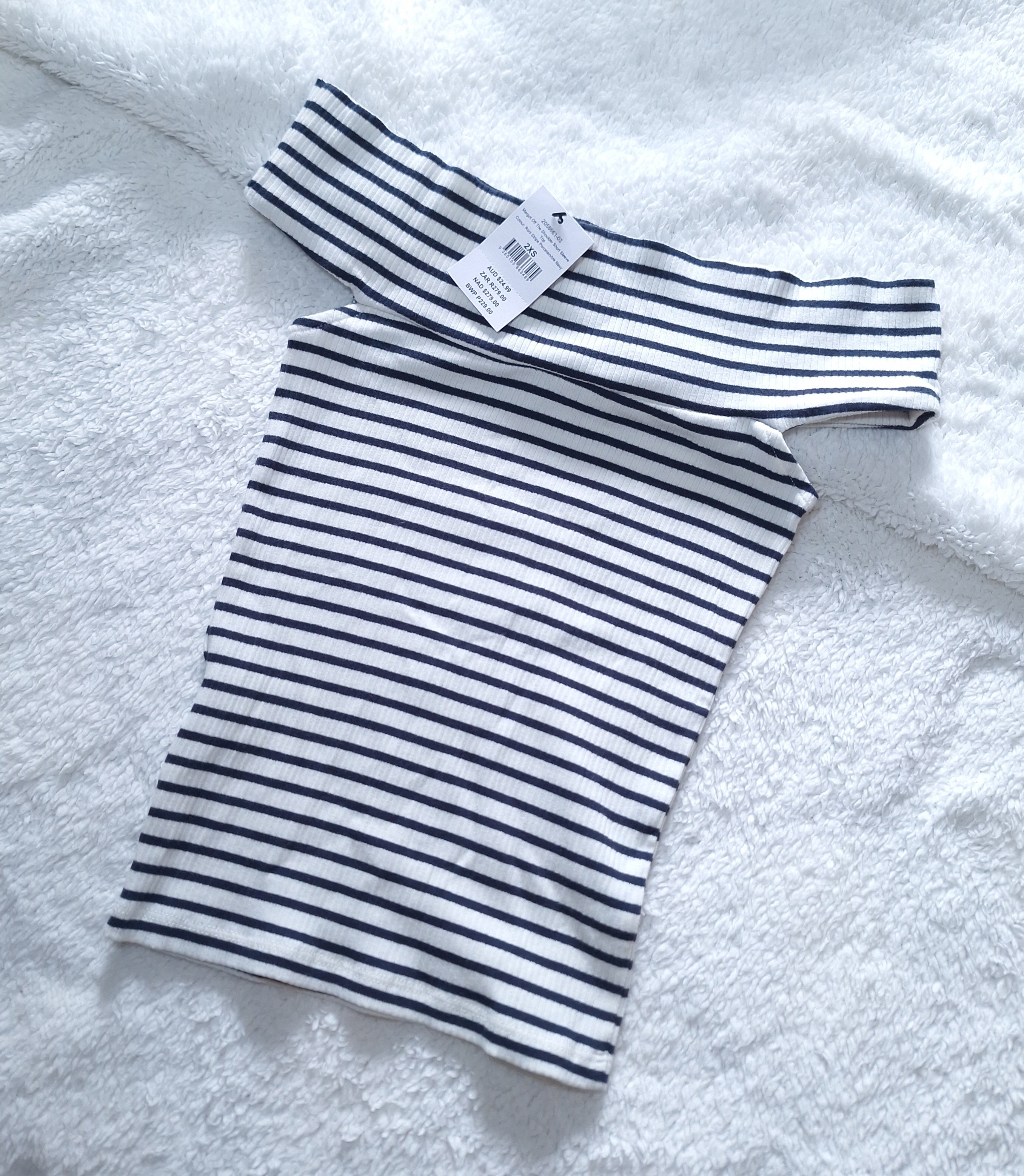 Short Sleeve Top - Margot Off The Shoulder - Cotton On Women