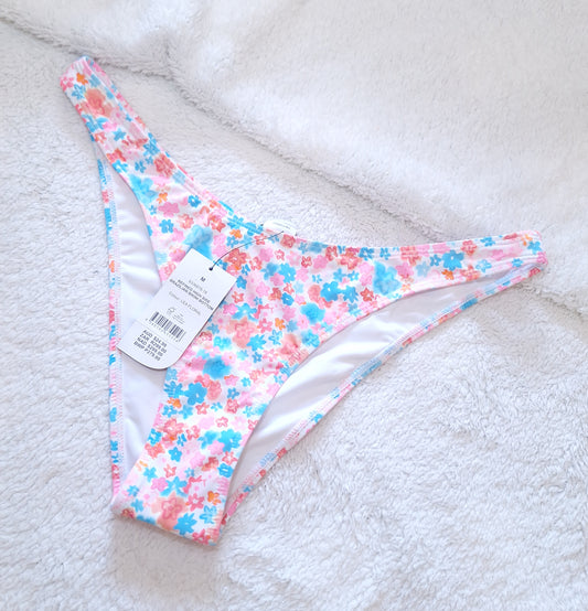 Cotton On Refined High Side Brazilian Bikini Bottom  Colour: Lea Floral
