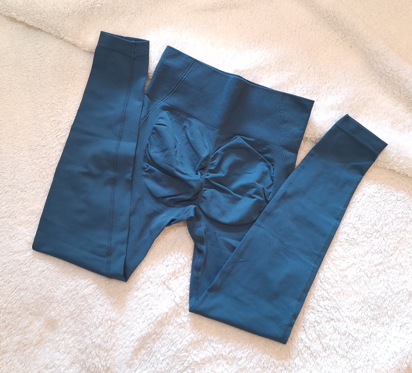 Wye Band Scrunch Bum Leggings Kleur: Teal