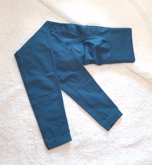 Wye Band Scrunch Bum Leggings Kleur: Teal