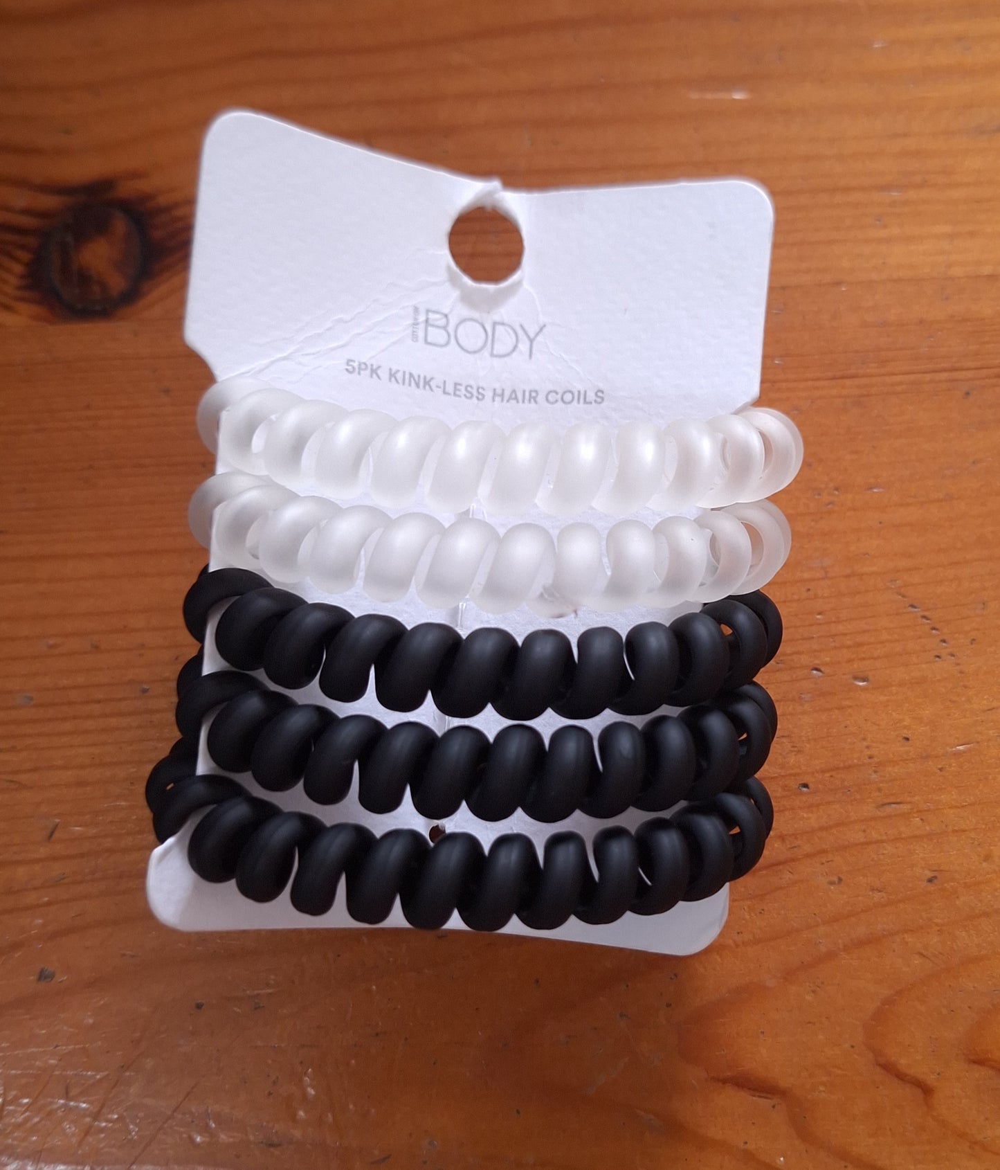 Cotton On 5Pack Kink - Minder haarspoele Kleur: Swart / Helder