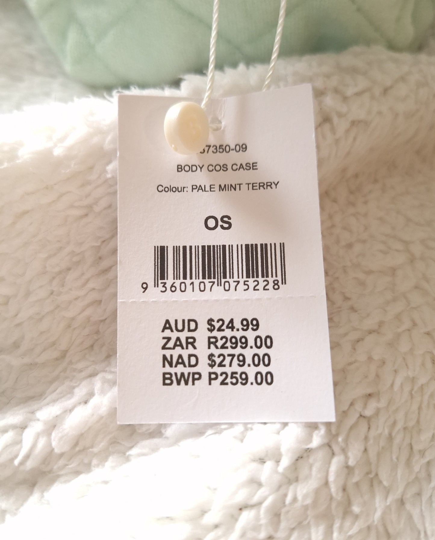 Cotton On Body Cos Case Kleur: Pale Mint Terry