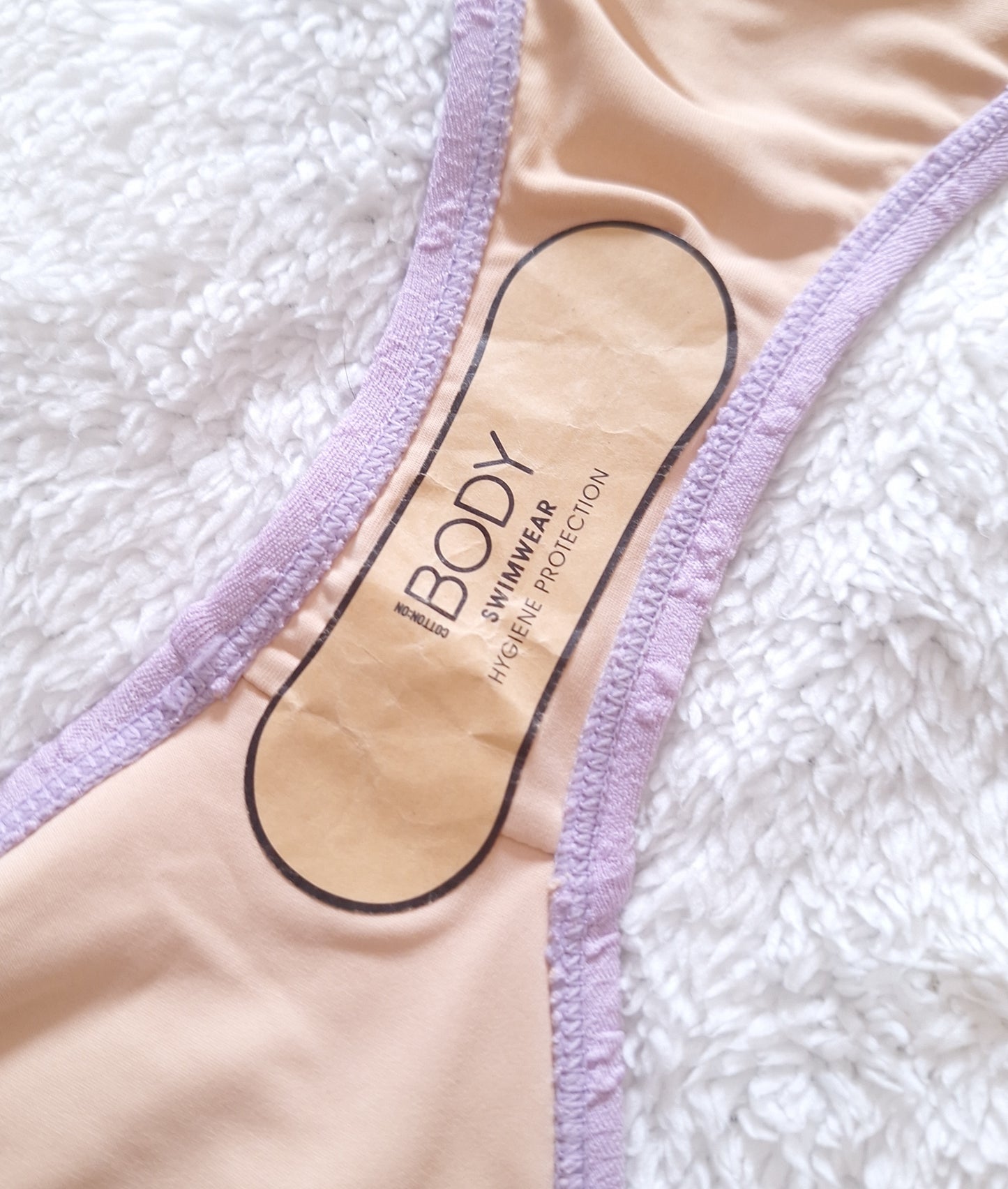 Cotton On High Apex Bikini Top, Vaste Dak Sy Cheeky Bikini Onderkant Kleur: Tropiese Iris Jacquard