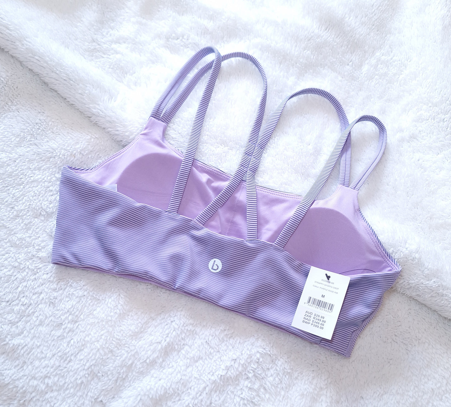 Katoen Op Strappy Sports Crop