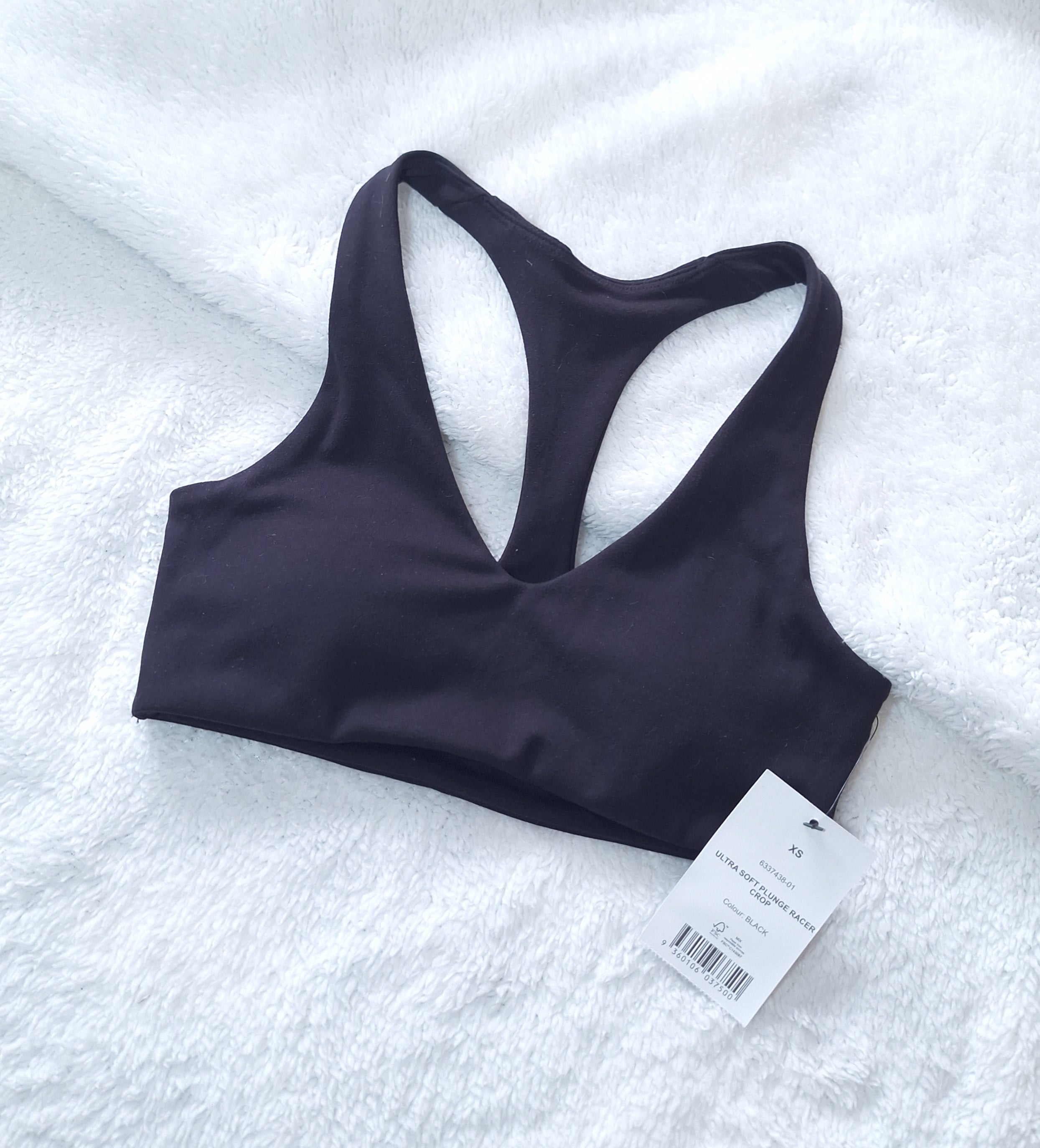 Cotton On - Ultra Soft Plunge Racer Crop