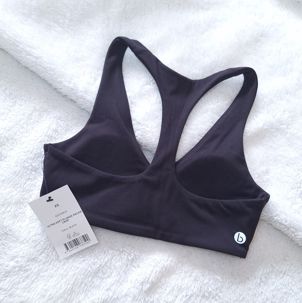 Cotton On - Ultra Soft Plunge Racer Crop