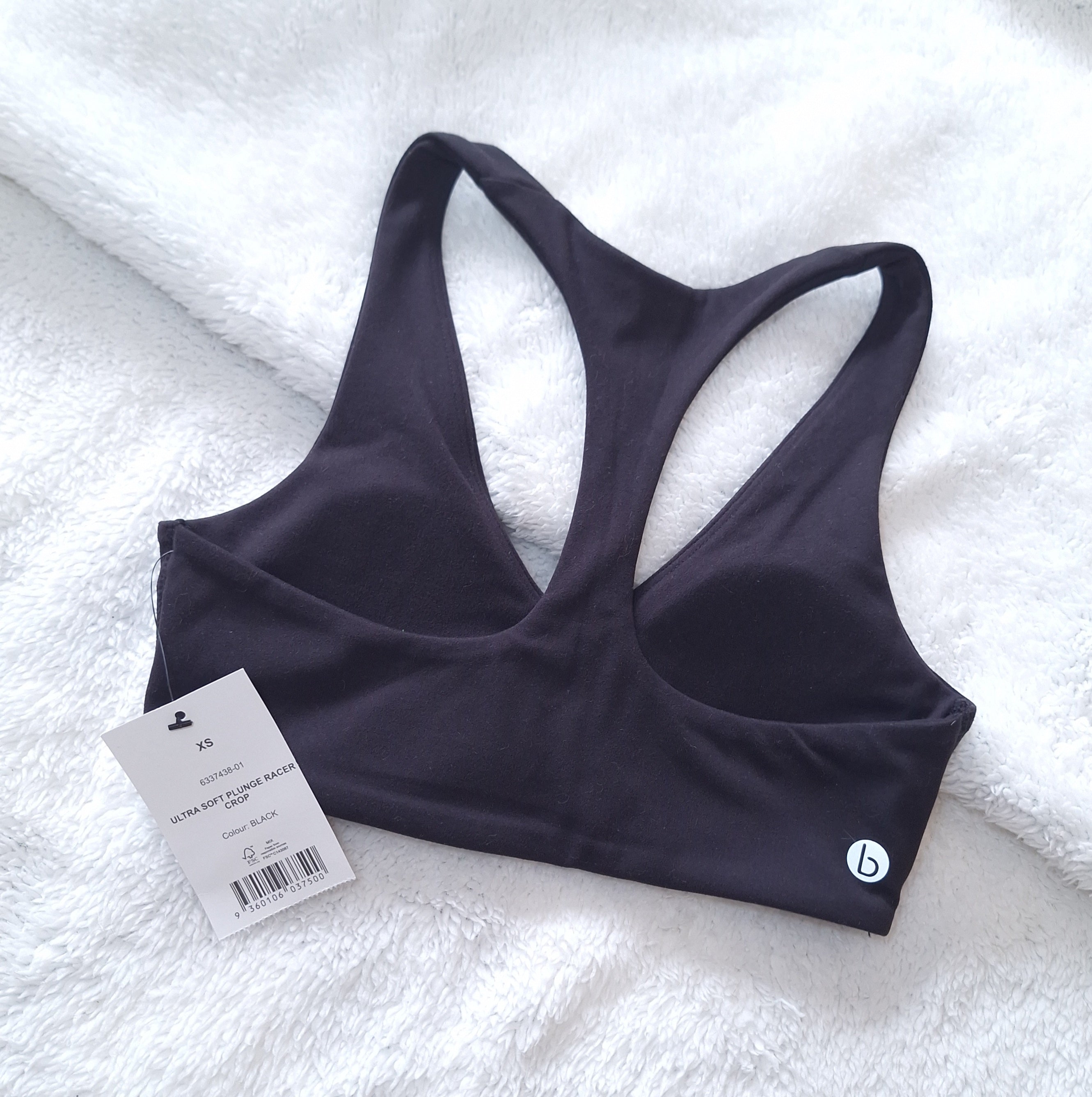 Cotton On - Ultra Soft Plunge Racer Crop