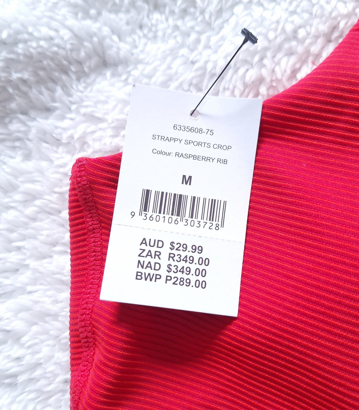 Katoen Op Strappy Sports Crop