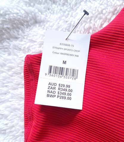 Katoen Op Strappy Sports Crop