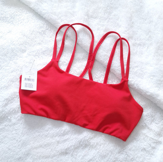 Katoen Op Strappy Sports Crop