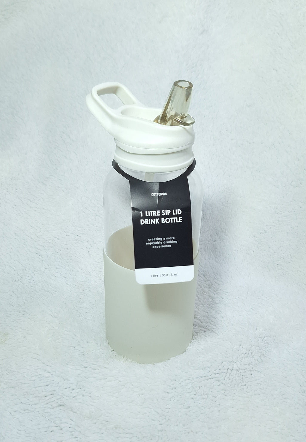 Cotton On - 1 Litre Sip Lid Drink Bottle