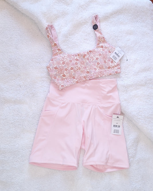 Cotton On - Square Neck Crop , Ultimate Booty Shaper Bike Short