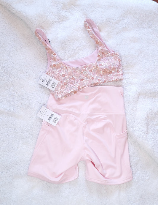 Cotton On - Square Neck Crop , Ultimate Booty Shaper Bike Short