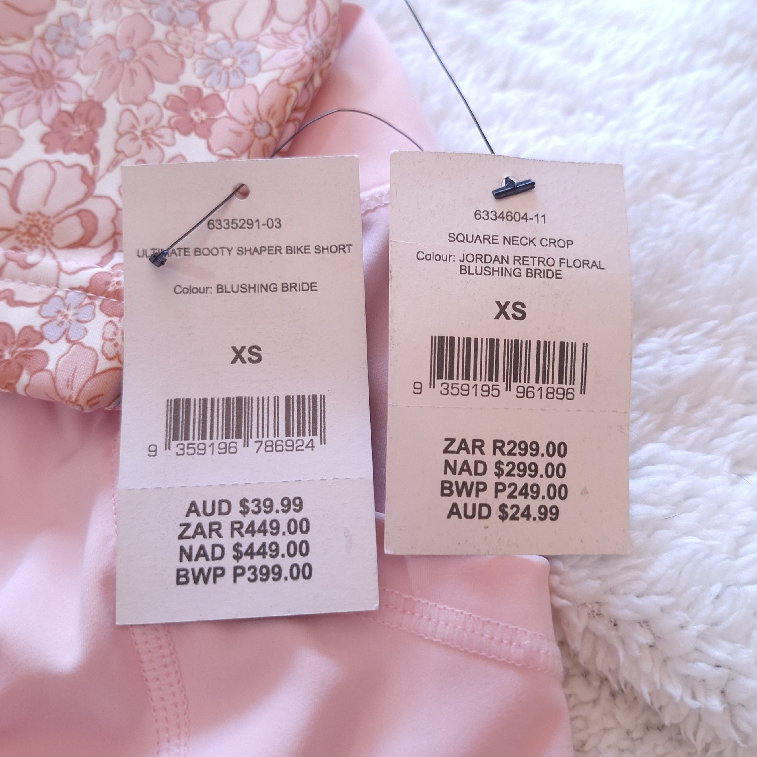 Cotton On - Square Neck Crop , Ultimate Booty Shaper Bike Short