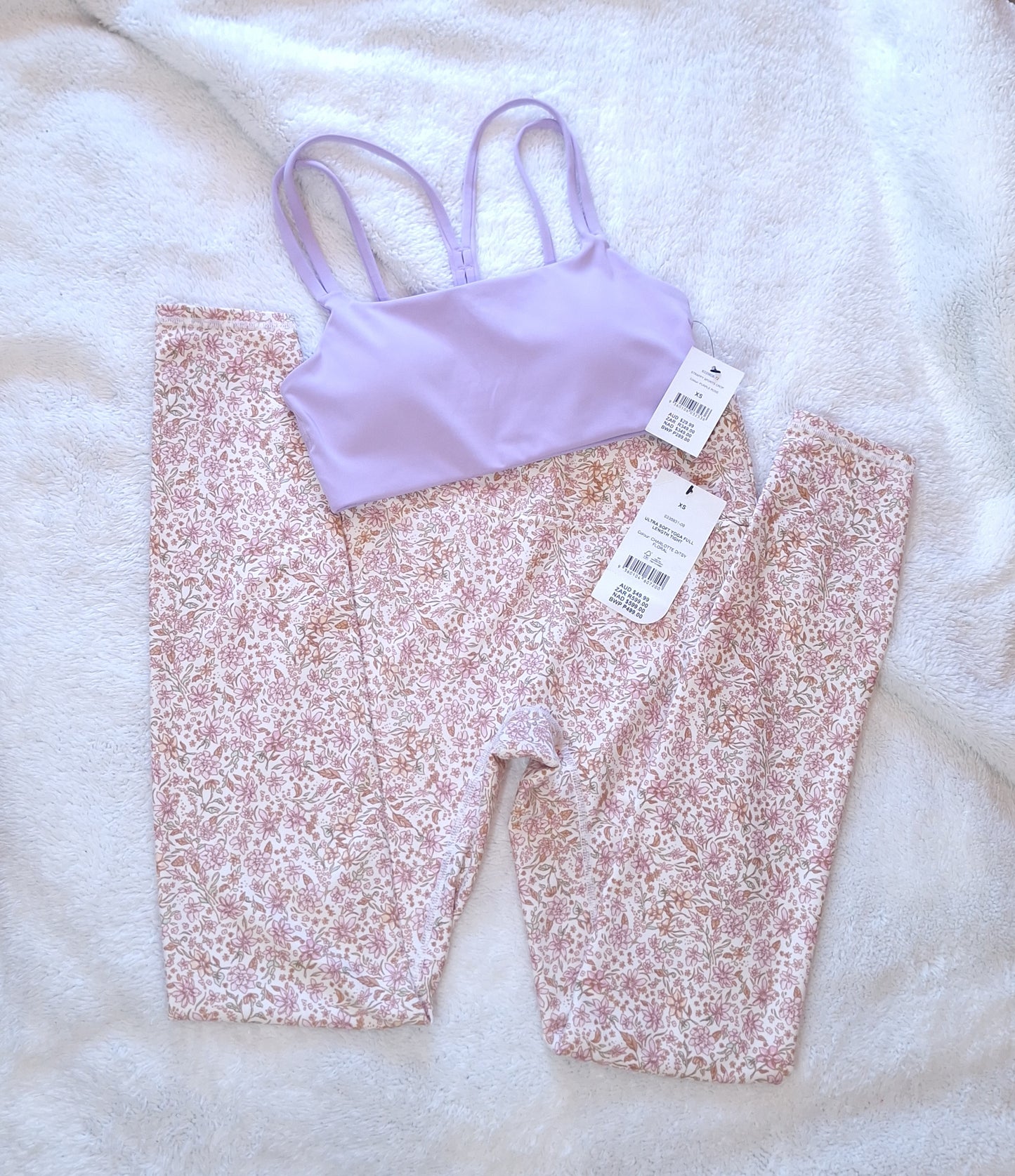 Cotton On - Strappy Sports Crop , Ultra Soft Yoga Full Length Tight