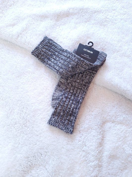 Cotton On - CHUNKY KNIT SOCKS