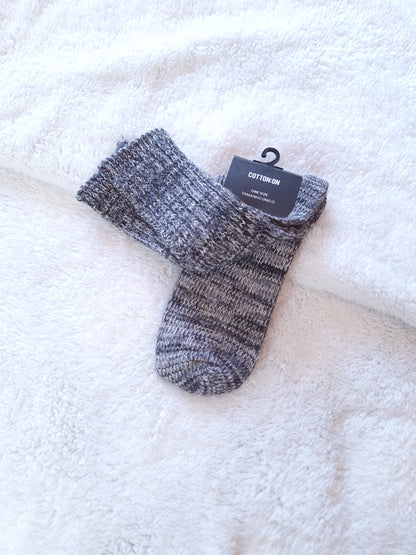 Cotton On - CHUNKY KNIT SOCKS