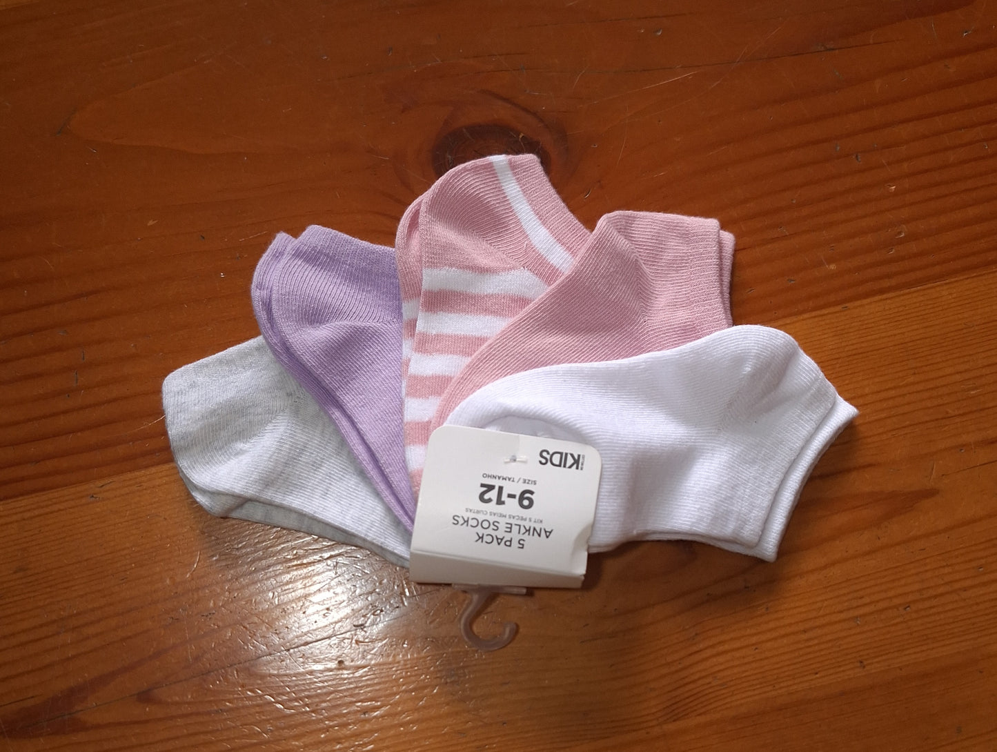 Cotton On - Kids 5 Pack Ankle Socks