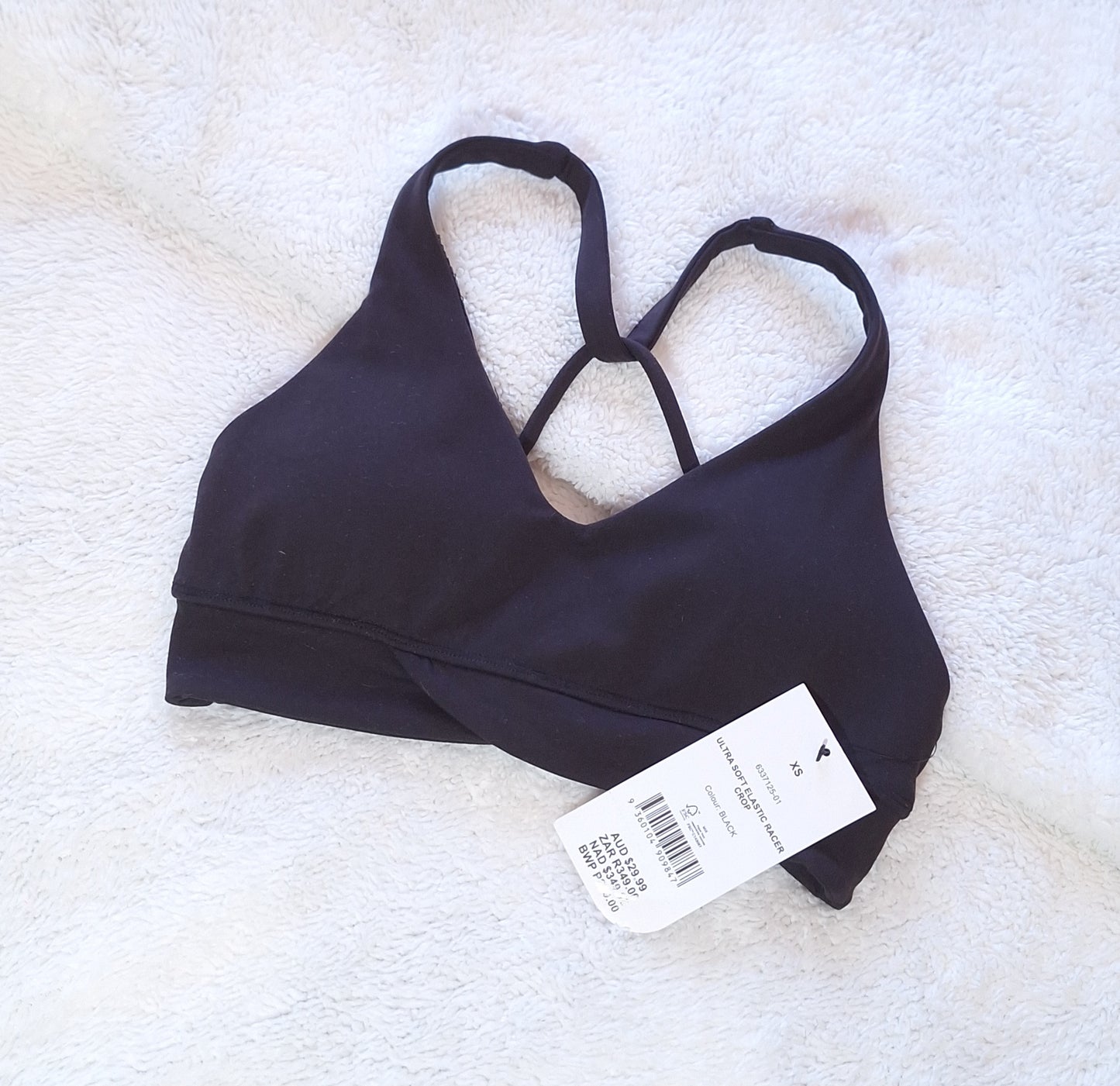 Cotton On - Ultra Soft Elastic Racer Crop