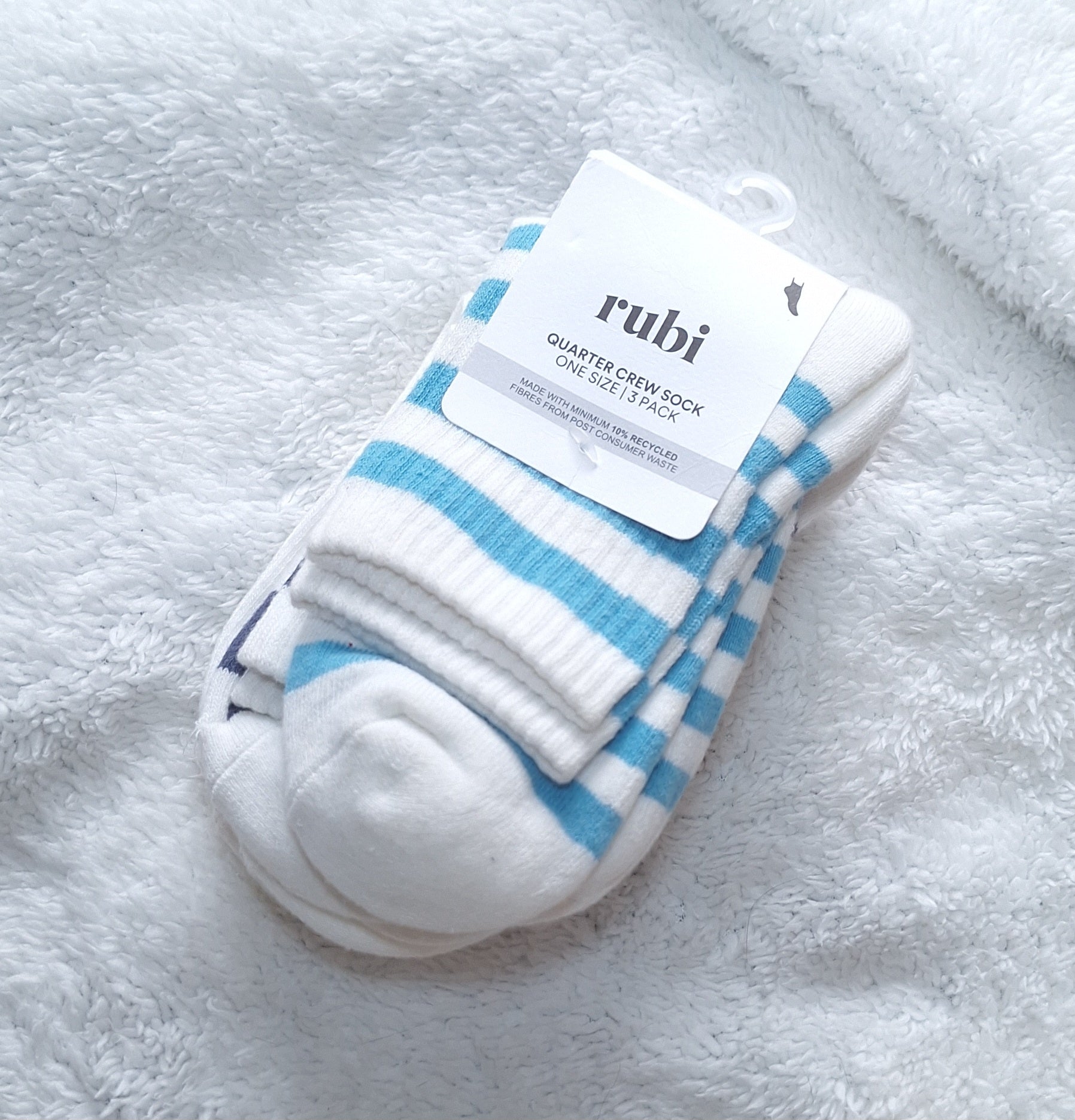 Cotton on - 3PK Club House Quarter Crew Sock