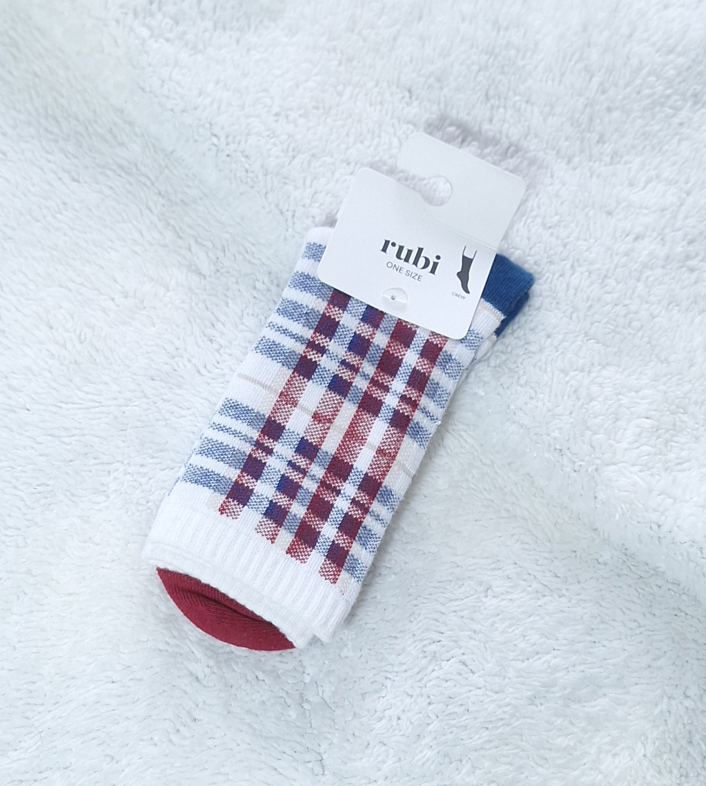 Cotton On - Fine Rib Sports Sock