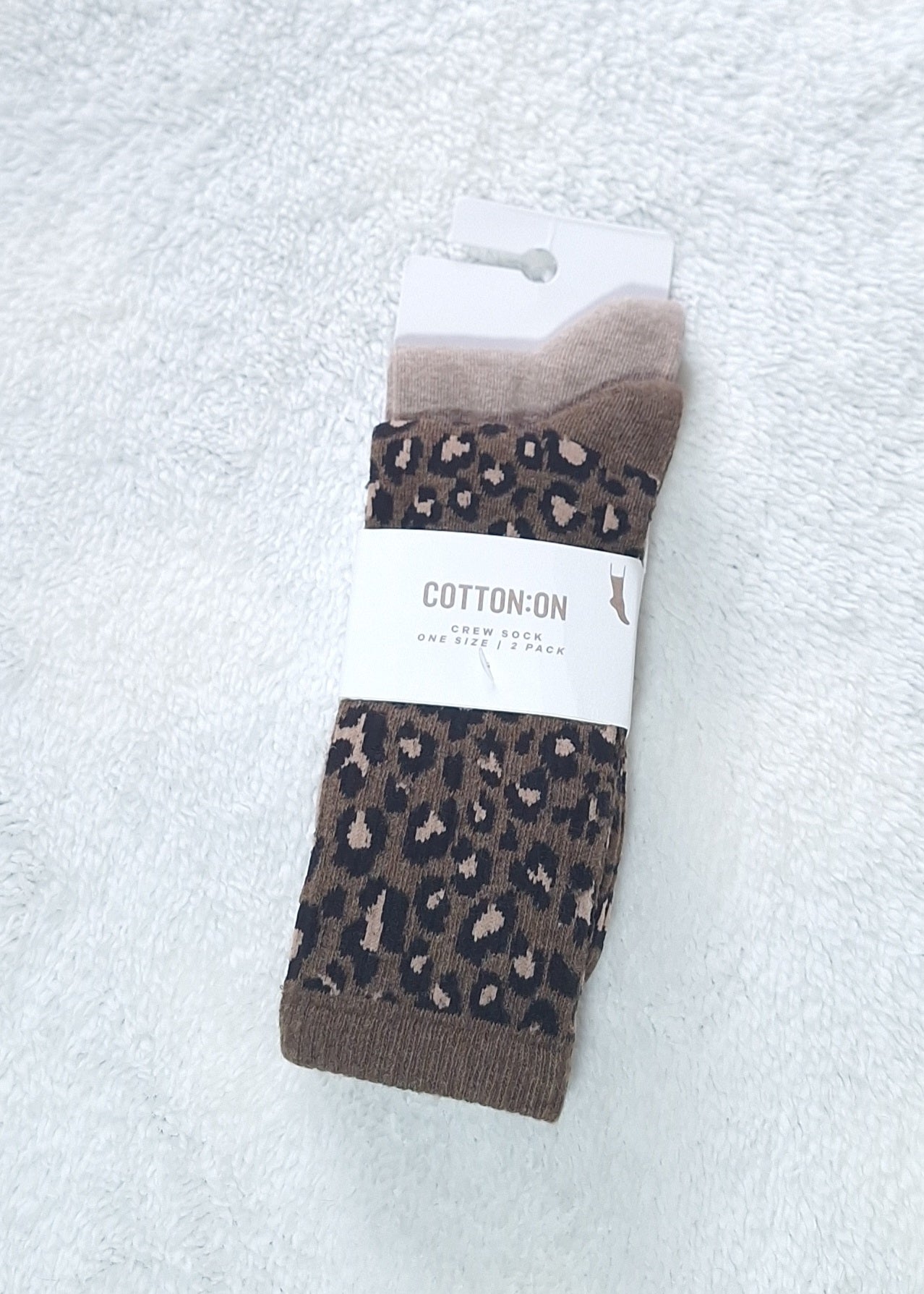 Cotton On - The Perfect Pair Crew Sock 2PK