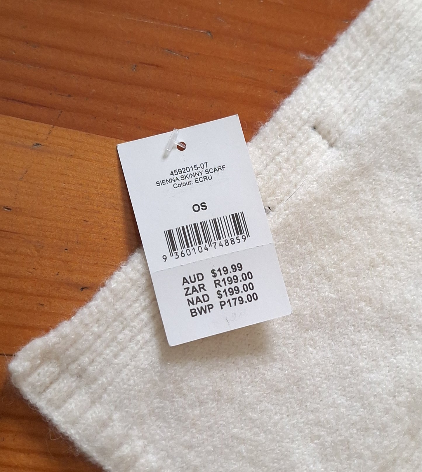 Cotton On - Sienna Skinny Scarf