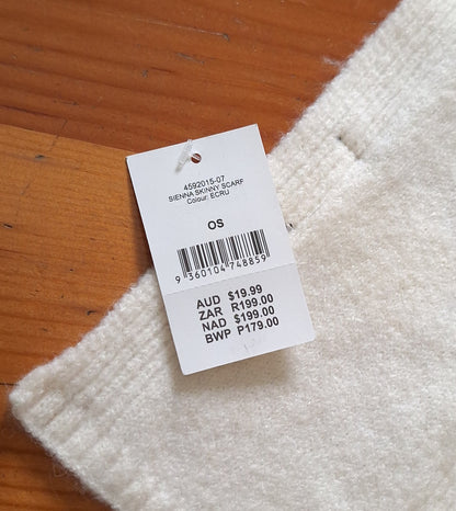 Cotton On - Sienna Skinny Scarf