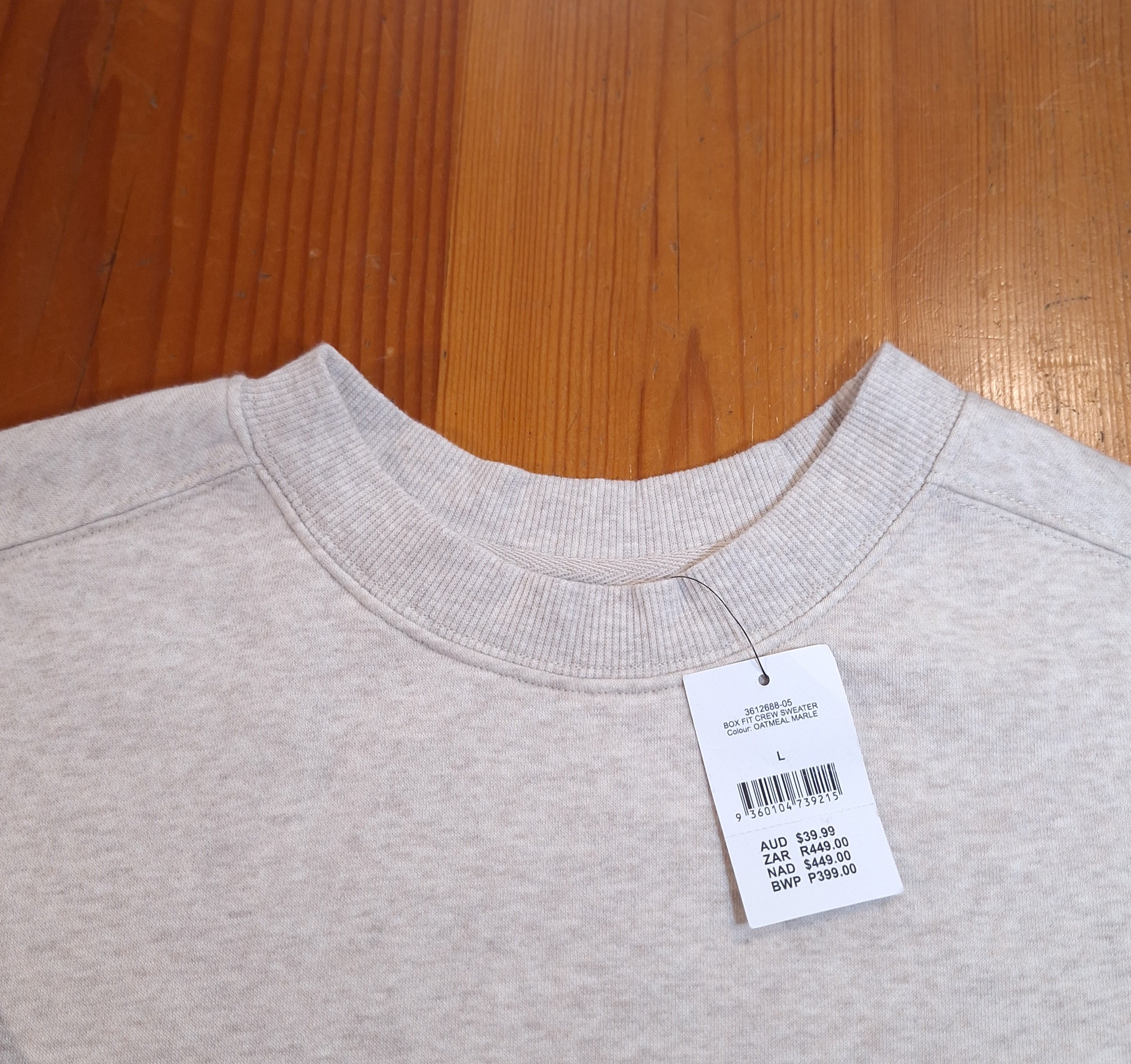 Cotton On Box Fit Crew Sweater