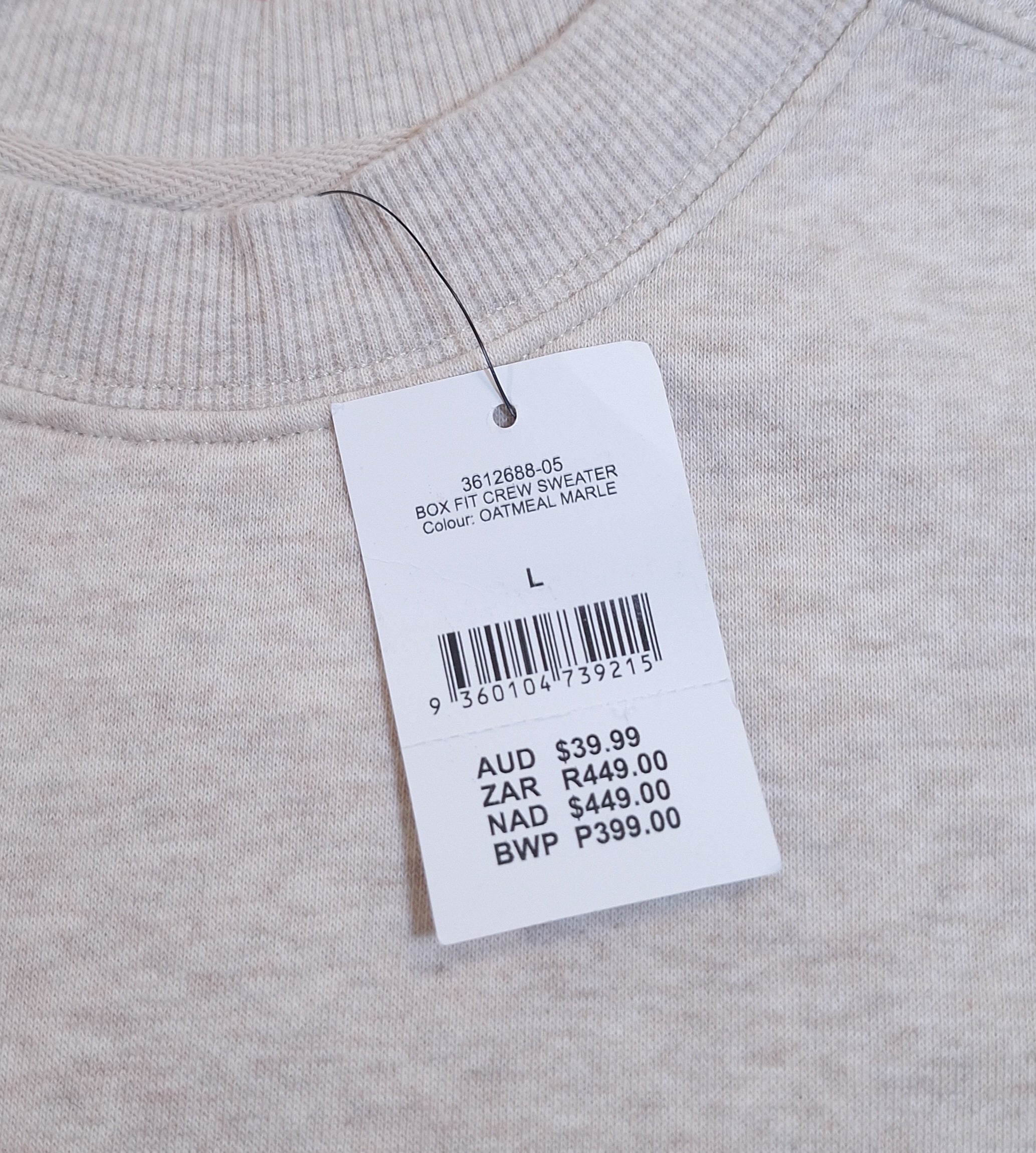 Cotton On Box Fit Crew Sweater