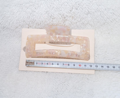 Hair Clip Extra Large Amber Hair Claw