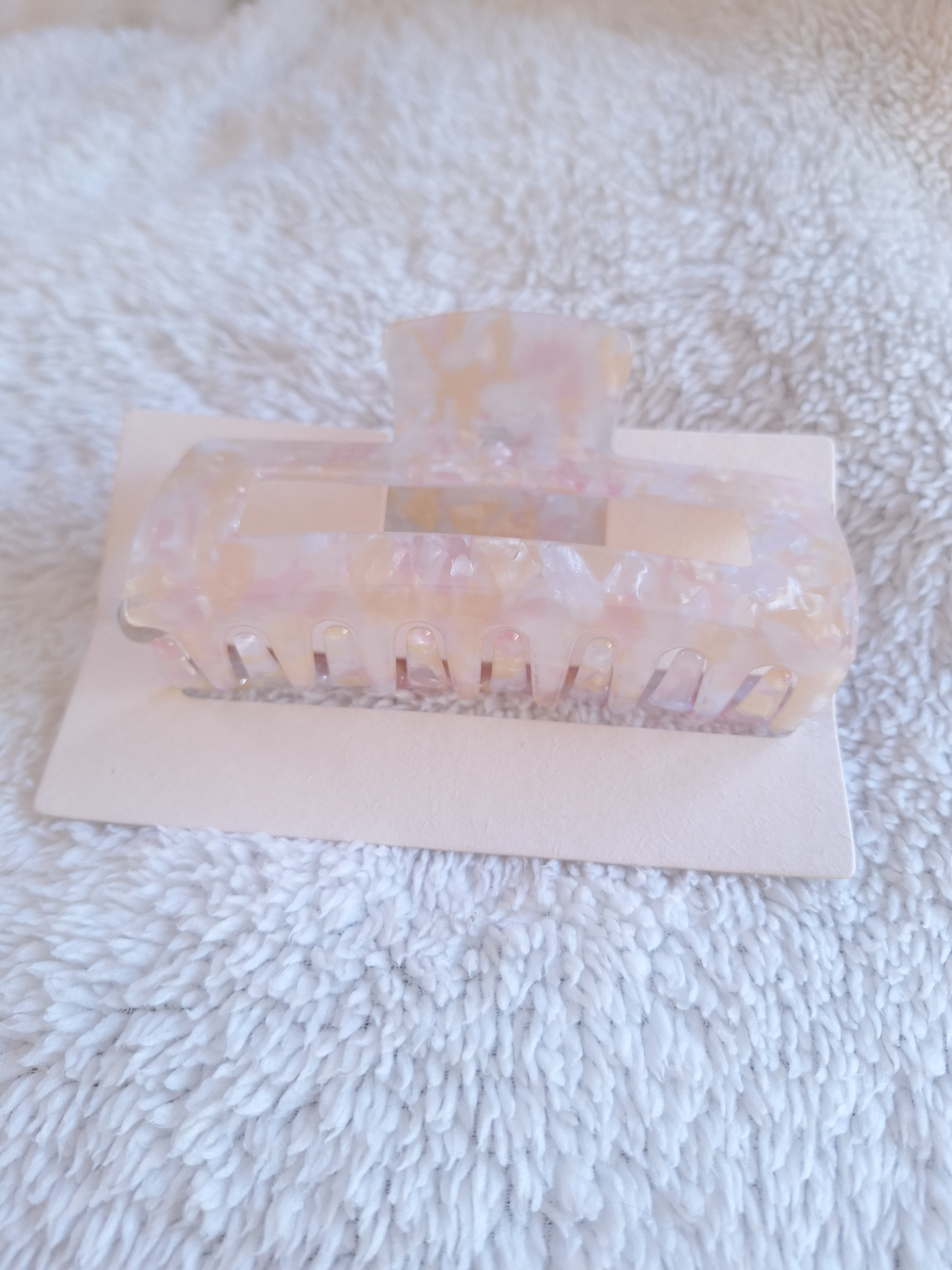 Cotton On Hair Clip Extra Large Amber Hair Claw