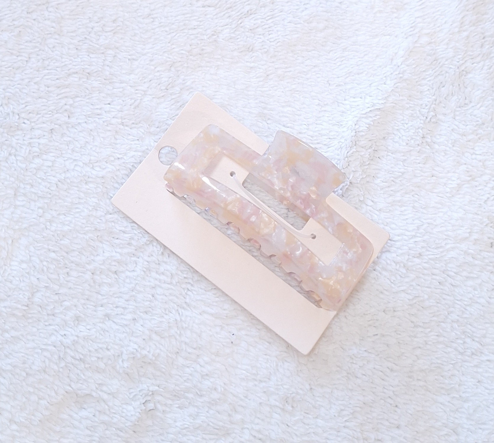 Cotton On Hair Clip Extra Large Amber Hair Claw