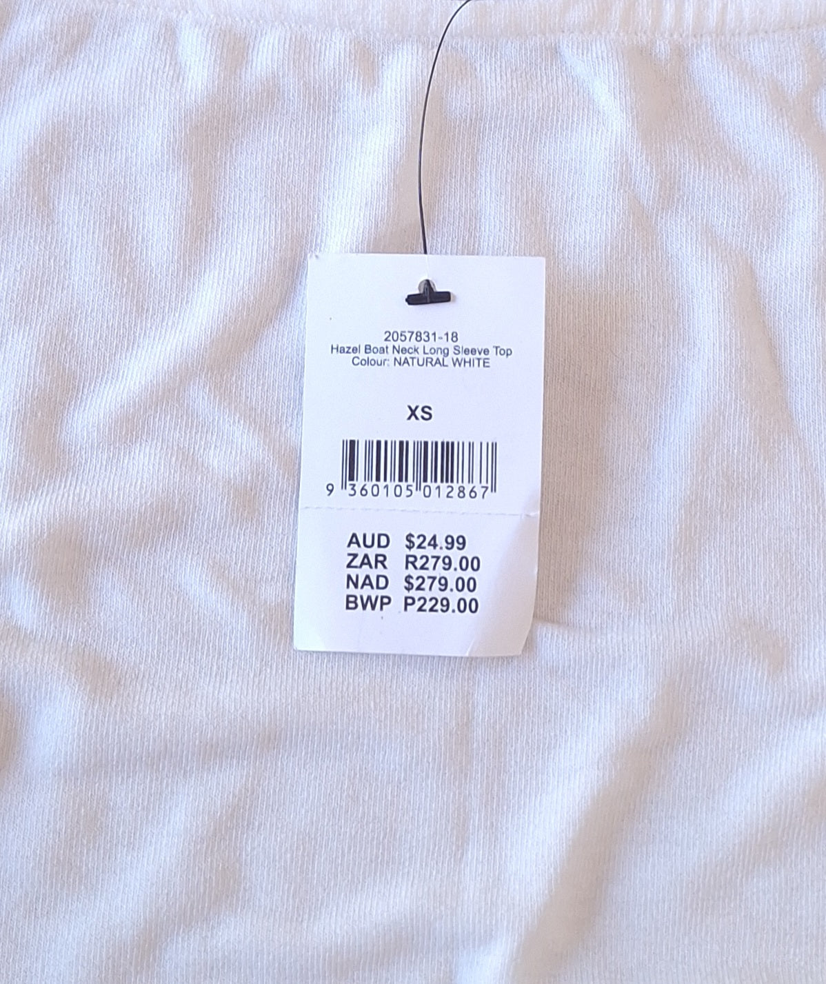 Cotton On Hazel Boat Neck Long Sleeve Top