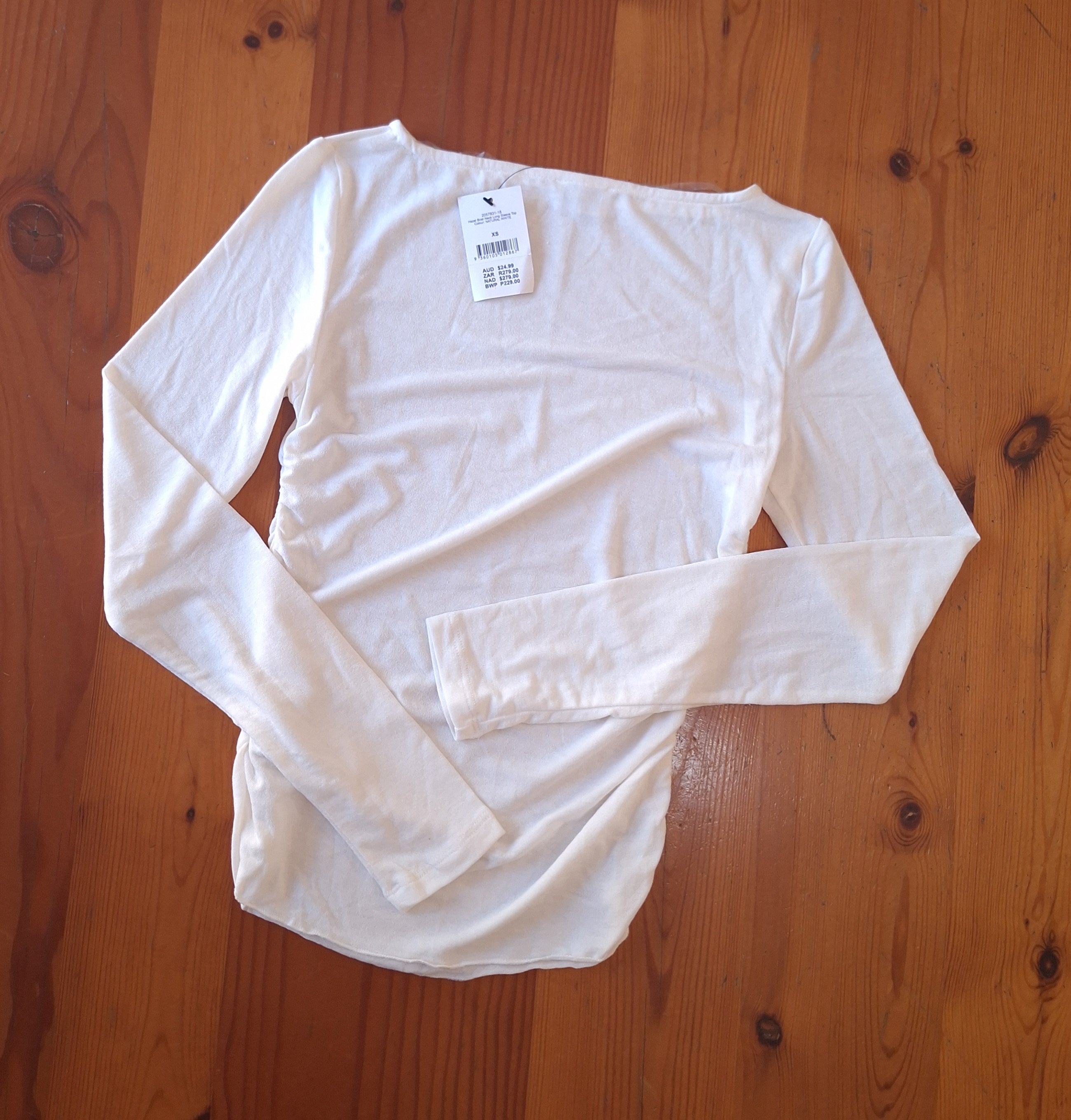 Cotton On Hazel Boat Neck Long Sleeve Top