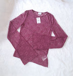 Cotton On Shae Spliced Lace Long Sleeve Top