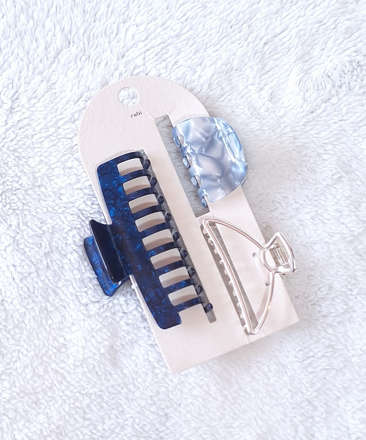 3Pk Hair Claw