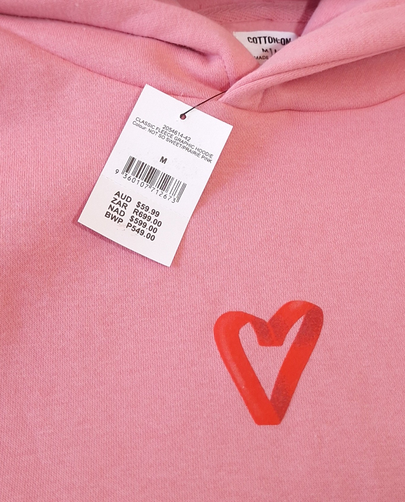 Cotton On Graphic Fleece Hoodie